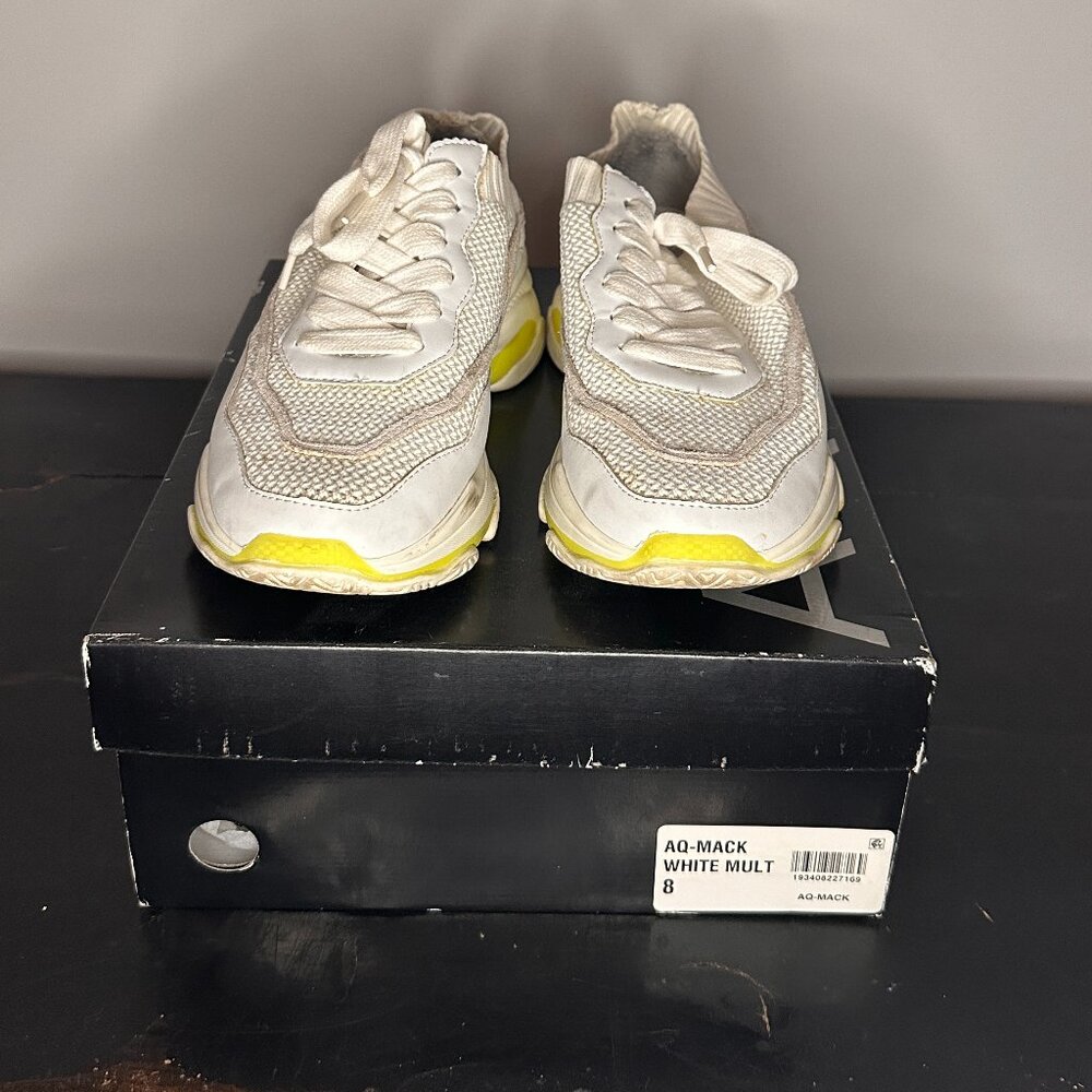 AQUA (Bloomingdales) - White Mult Casual Sneaker
